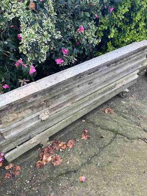 Photo of free Concrete Slotted Fence Posts. 6ft high x 10 (Great Dunham PE32)