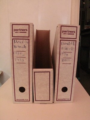 Photo of free Magazine storage boxes (Woodley RG5)