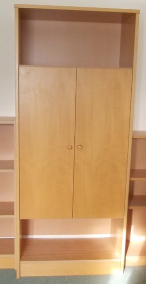 Photo of free Beech veneer cupboard (Chippenham SN15)