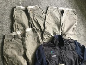 Photo of free Dewalt work wear trousers and jacket (Upton CH49)