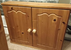 Photo of free Small wooden cupboard / storage (Beeston)