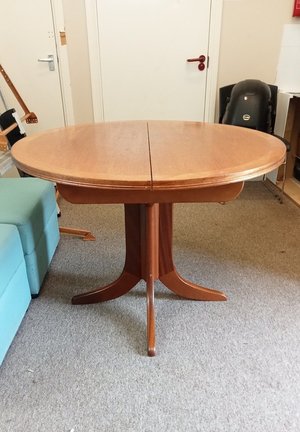 Photo of free Heavy Wooden Extending Table (PL4 Greenbank)