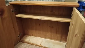 Photo of free Small wooden cupboard / storage (Beeston)
