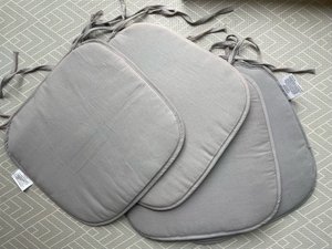 Photo of free 4 grey seat cushions (Penylan CF23)