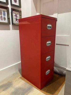 Photo of free 4-Drawer Metal Filing Cabinet (Wandsworth, SW18)