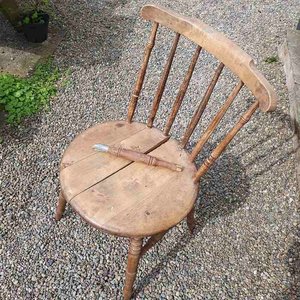 Photo of free Wooden chair (Over Kellet LA6)
