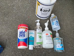 Photo of free leftover chemicals and paints (Severna Park)