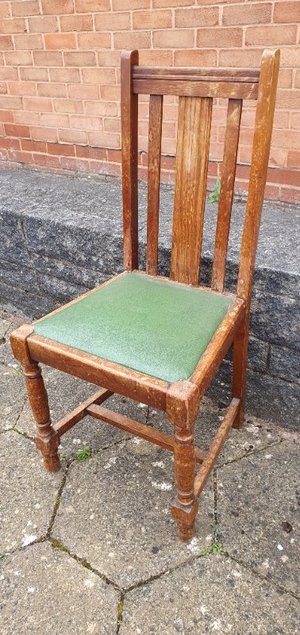 Photo of free Wooden dining chair (Marsh Barton EX2)