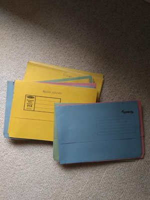 Photo of free 30 paper/card office folders (Millhouses S7)