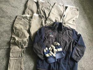 Photo of free Dewalt work wear trousers and jacket (Upton CH49)
