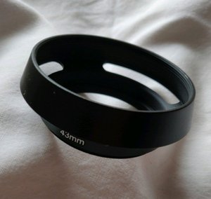 Photo of free 43mm lens hood (Aldrington BN3)