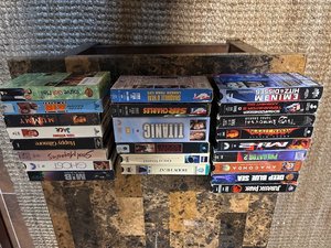 Photo of free Variety of VHS tapes (East side of wichita)