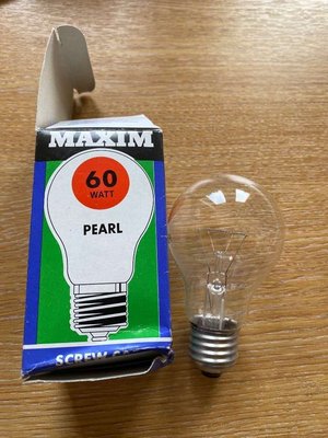 Photo of free 60W Pearl Screwcap E27 Bulb (Ness CH64)