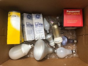 Photo of free Assorted light bulbs (Broomall - Lawrence Park area)