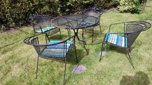 Photo of free Bistro Table and 4 Chairs (Redhill RH1)