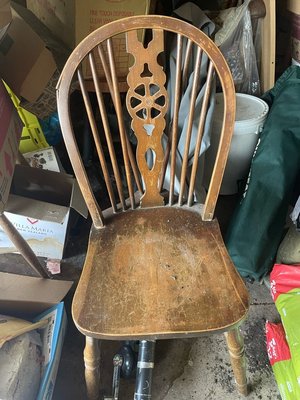 Photo of free 3Wheel back chairs (burton bradstock)