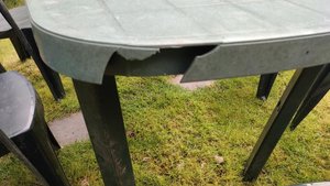 Photo of free Garden Table and 6 Chairs (Redhill RH1)