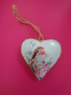 Photo of free Hanging Tin Heart Decoration (Waterlooville PO8)