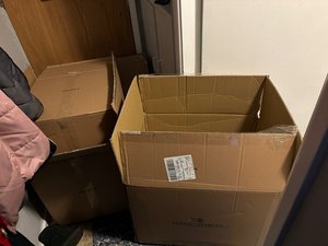 Photo of free 5 cardboard boxes for moving (Timperley)