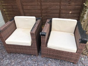 Photo of free Two ratten chairs (BN13)