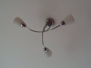 Photo of free 2 matching living room lights (Bolsover S44)