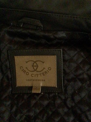 Photo of free Ciro Citterio men’s leather coat (PE14)