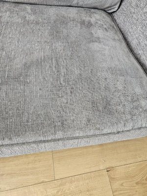 Photo of free Grey Chenille 3 seater sofa (Greenford UB6)