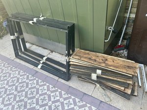 Photo of free Metal frames and wood (London E9)