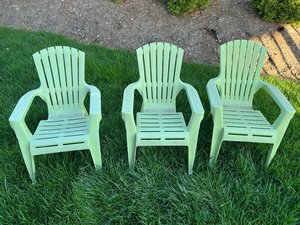 Photo of free 3 Plastic Kid Adirondack Chairs (SW DG (Boughton and Woodward))