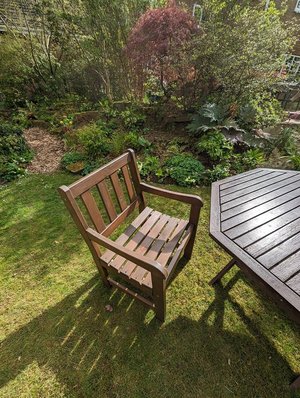 Photo of free Wooden garden furniture (Cuddington CW8)