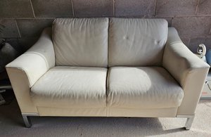 Photo of free 2 seater cream sofa (Anfield L6)