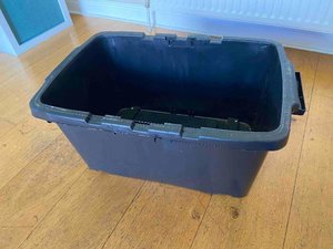 Photo of free Council glass recycling "blue" (now black) box (Silverknowes EH4)