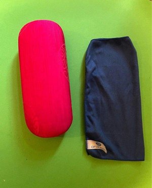 Photo of free Pink glasses case & cleaning cloth (Surbiton KT6)