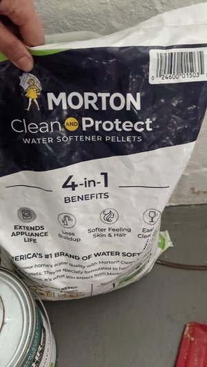 Photo of free Morton water softener (Maplewood)