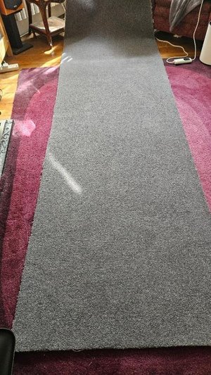 Photo of free Carpet offcut - Wool 320 x 89 cm Grey (West Green N17)