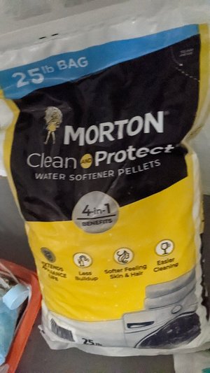 Photo of free Morton water softener (Maplewood)