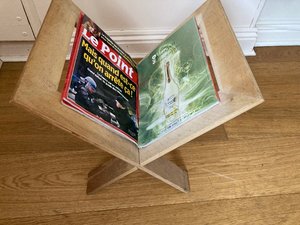 Photo of free Wooden magazine stand (Chineham RG24)