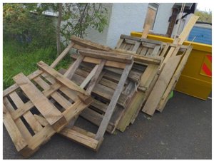 Photo of free Pallets and pallet boxes (Catteshall GU7)
