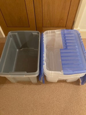 Photo of free Storage boxes (Teddington TW11)