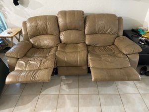 Photo of free Reclining sofa must go this weekend (Pembroke Pines)