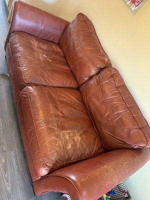 Photo of free Leather sofa (Sale)