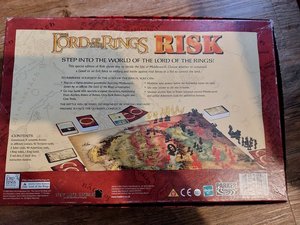 Photo of free Lord of the Rings game of Risk (Southsea)