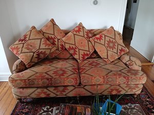 Photo of free Crate & Barrel sofa (near Belmont and Greenview)