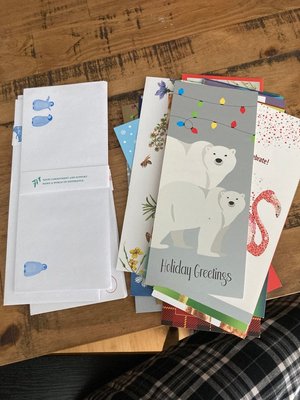 Photo of free Holiday cards (Emeryville)