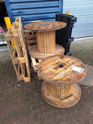 Photo of free Cable drums (Woodmancote)