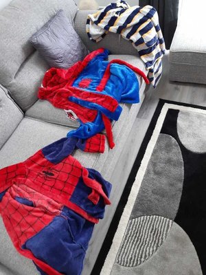Photo of free Kids dressing gowns, 2 x spiderman 1 x gruffalo (Yaxley)