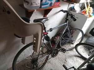 Photo of free Bike and bike seat (Lenzie G66)