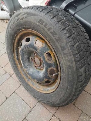 Photo of free BLIZZARD tire on rim -side puncture (greenbank&huntclub)
