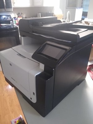 Photo of free HP laser jet color printer (Newport News, Bruton Ave)