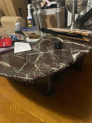 Photo of free Marble table (Upper West Side)